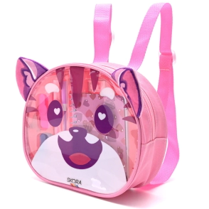 MOCHILA CON SET LIBRERIA INCLUYE CUADERNO SKORA KAWAII