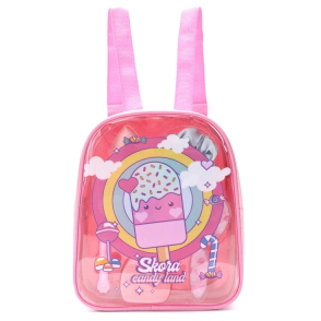MOCHILA CON SET BAUTY HELADITO SKORA