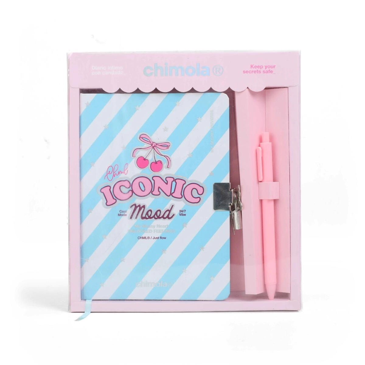 DIARIO INTIMO SECRETS DREAM PINK CHIMOLA