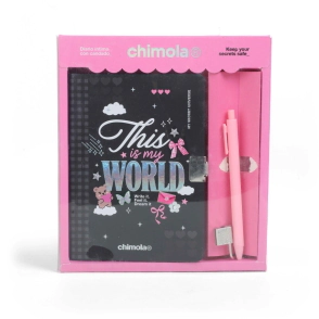 DIARIO INTIMO SECRETS BLOCKCORE CHIMOLA