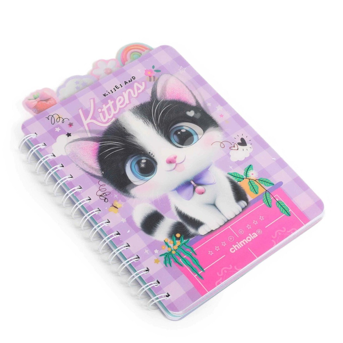 CUADERNO A5 HOLOGRAM CHIMOLA CAT