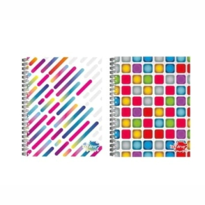 CUADERNO A4 22X29CM TAPA DURA CROMATIC