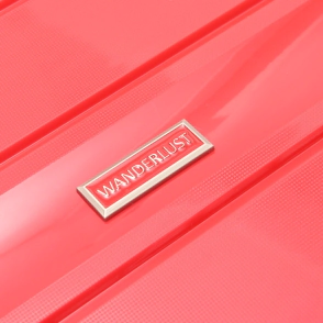SET VALIJAS WANDERLUST URBAN HARD PP ROJO 20" Y 24" EXPANDIBLE