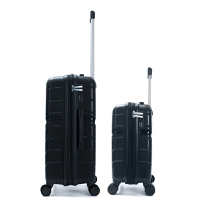 SET VALIJAS WANDERLUST URBAN HARD PP GRIS OSCURO 20" Y 24" EXPANDIBLE