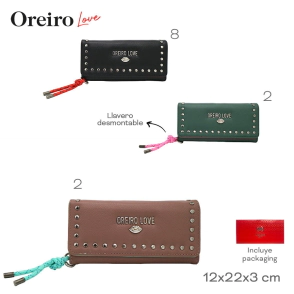 BILLETERA OREIRO LOVE NEGRO