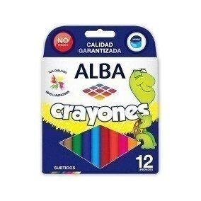 Crayones Alba Trad. Grande x12