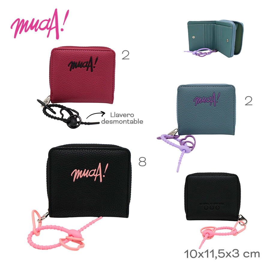 BILLETERA MUAA ROJO