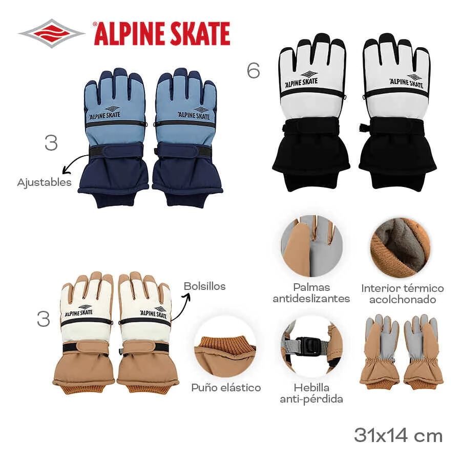 GUANTES ALPINE SKATE