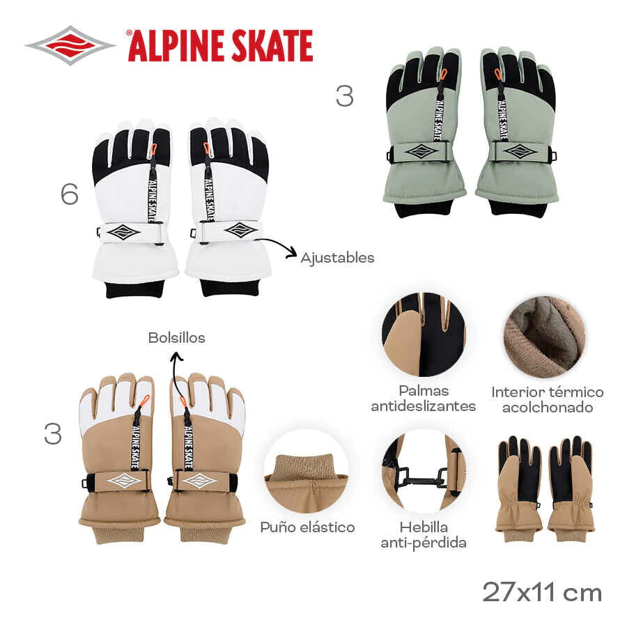 GUANTES ALPINE SKATE