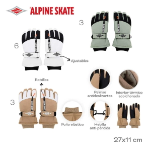 GUANTES ALPINE SKATE