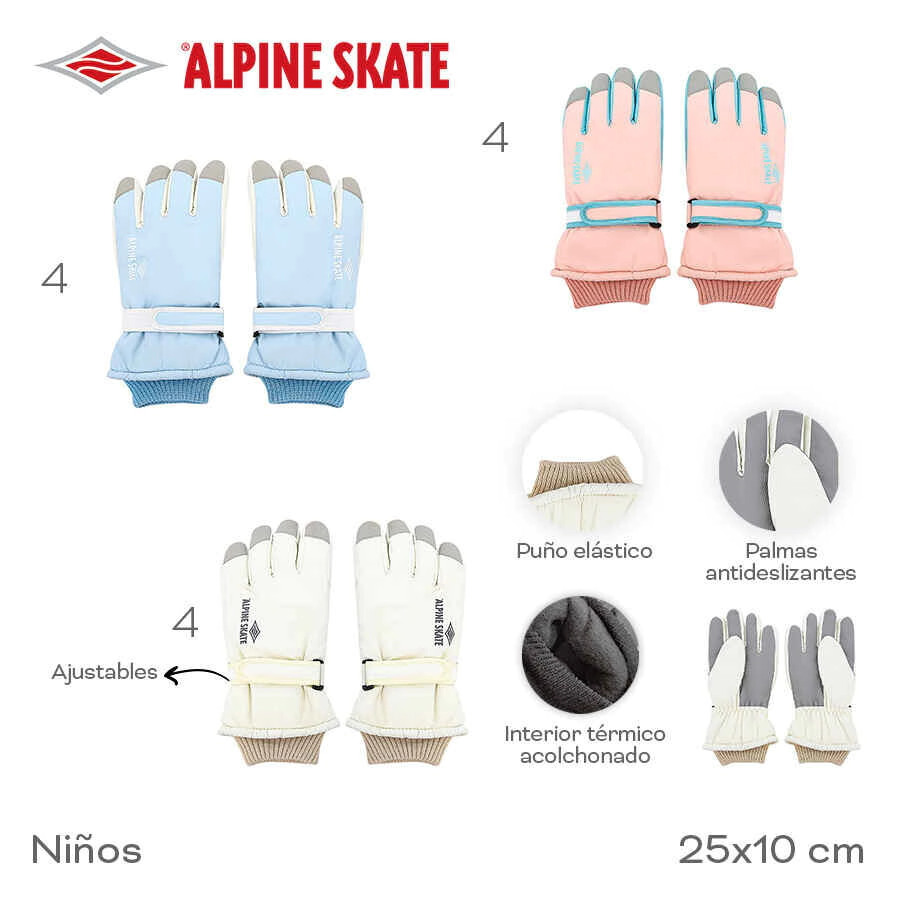GUANTES ALPINE SKATE