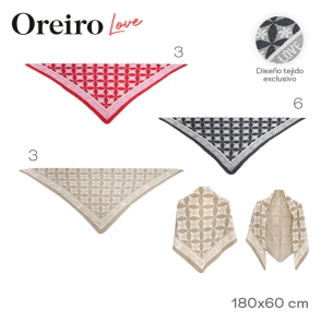 BUFANDA TRIANGULAR OREIRO LOVE