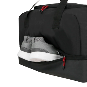 BOLSO DEPORTIVO BRISBANE 4XT BLACK/RED XTREM