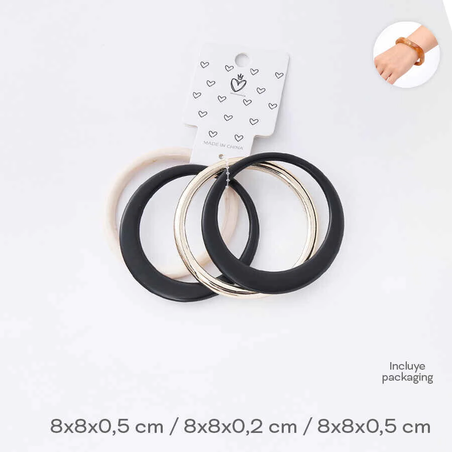 SET PULSERAS TRENDY