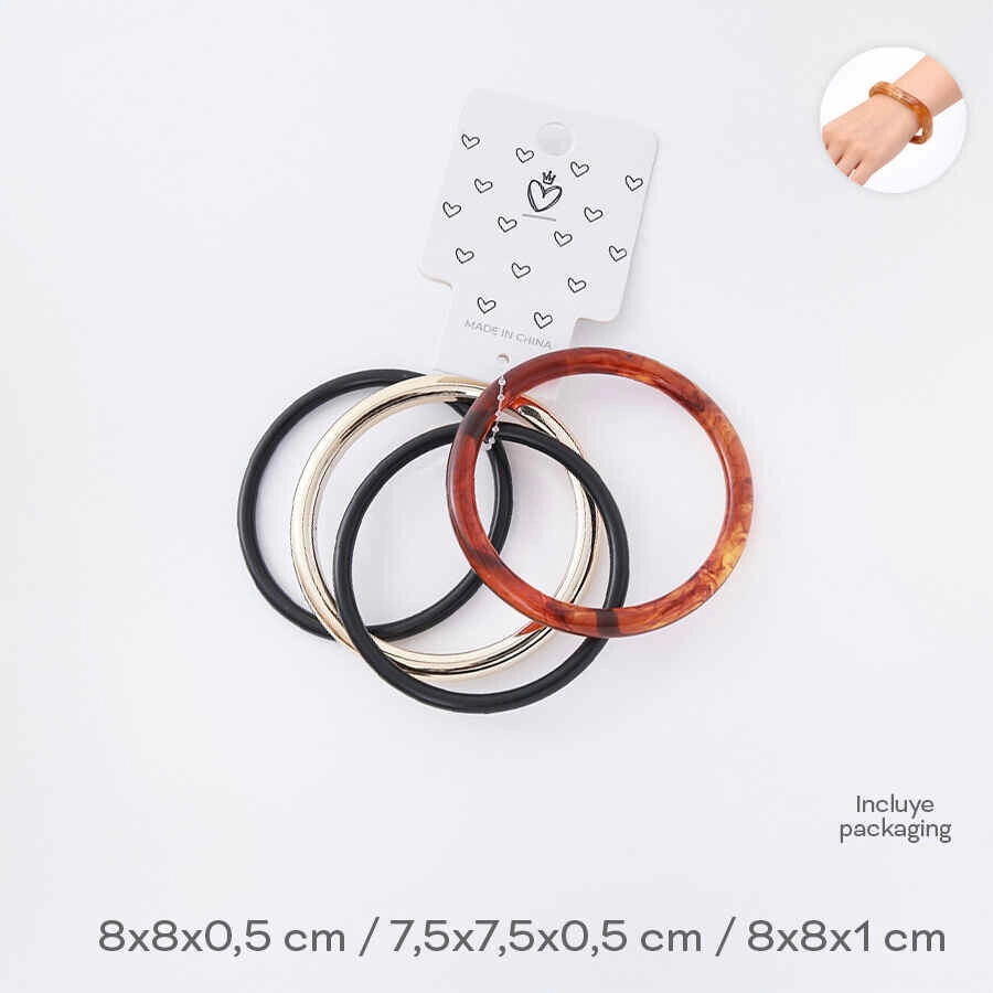 SET PULSERAS TRENDY