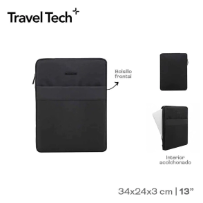 FUNDA CASE PARA COMPUTADORA TRAVEL TECH