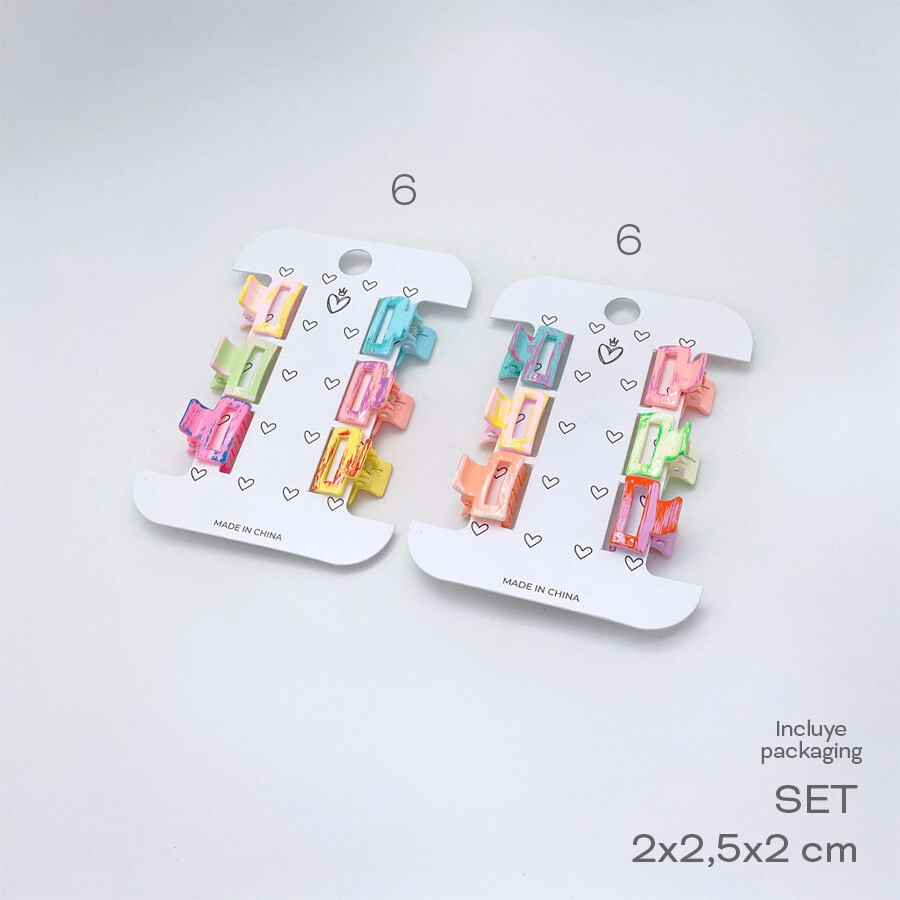 SET MINI BROCHES TRENDY