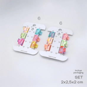 SET MINI BROCHES TRENDY