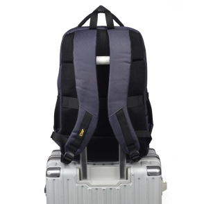 MOCHILA PRESTIGE EXECUTIVE GREY TRAVEL BLUE