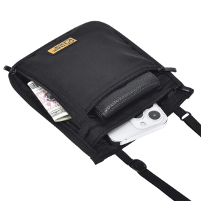 PORTAVALORES ULTRA SLIM NECK CARRIER TRAVEL BLUE