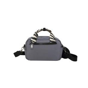 MORRAL CON MONEDERO TRENDY GRIS