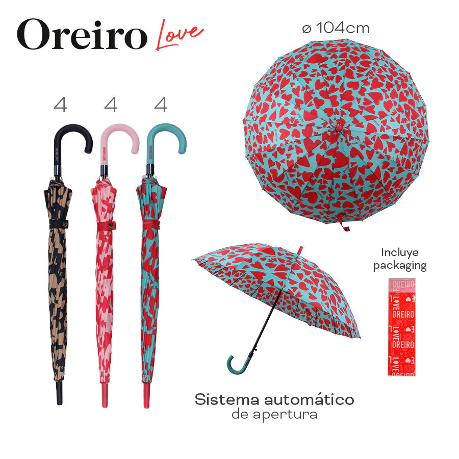 PARAGUAS OREIRO LOVE