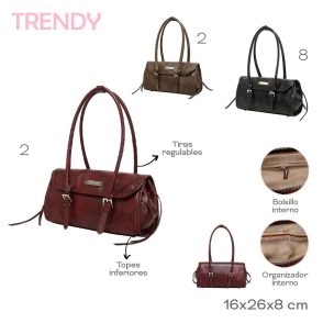 CARTERA TRENDY NEGRO