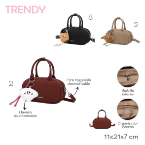 MINI CARTERA TRENDY BEIGE