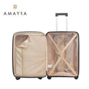 SET DE VALIJAS 20" 24" PP NEGRO AMAYRA