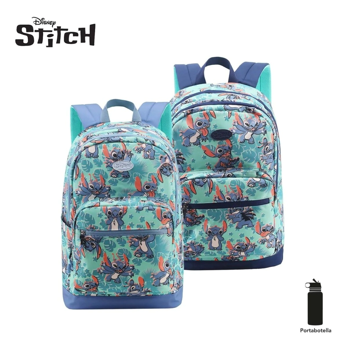 MOCHILA DISNEY STITCH 19"