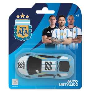 AUTITOS METALICOS AFA OFICIAL SELECCION ARGENTINA 3,5X10,5X11 CM
