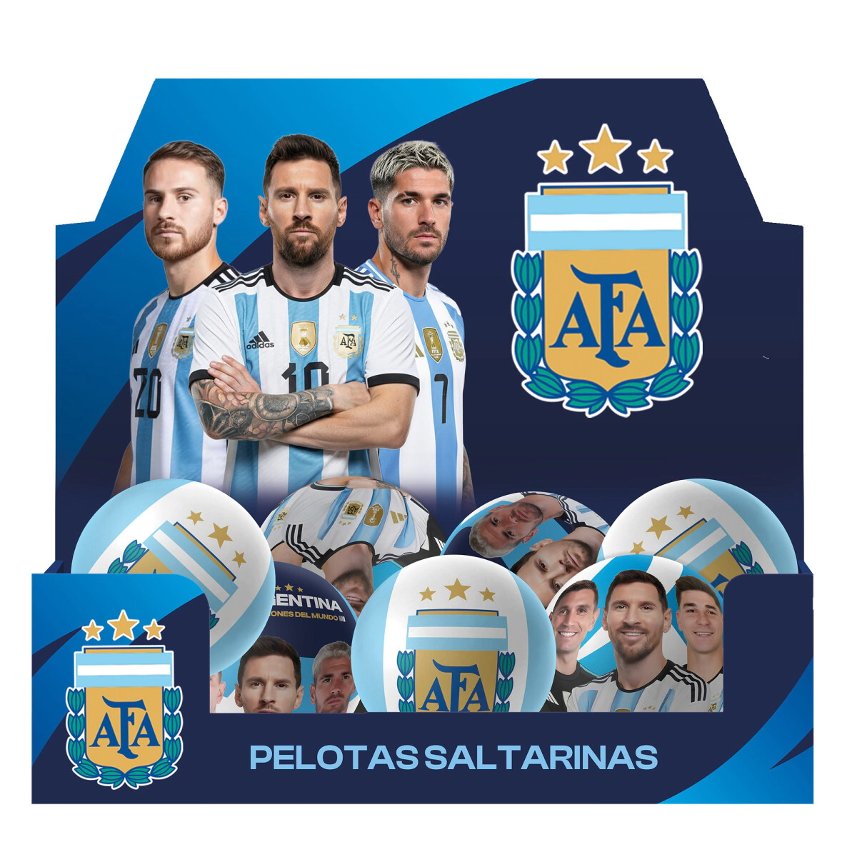 PELOTA SOFT AFA OFICIAL 3" SELECCION ARGENTINA