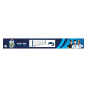 RED DEPORTIVA ALTURA AJUSTABLE AFA OFICIAL SELECCION ARGENTINA 3MTS X 80 CM