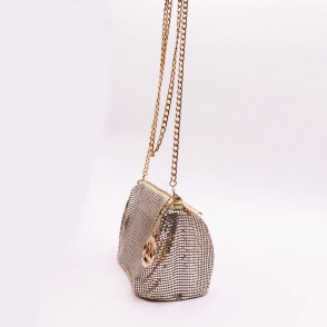 MINI BAG SHINE LIMA DORADO