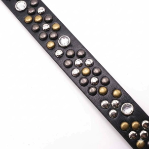 CINTURON SHINE LIMA BLACK