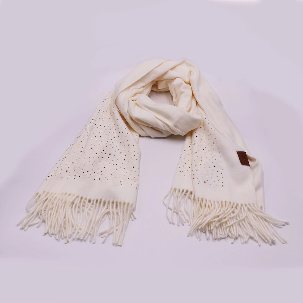 PASHMINA SHINE LIMA WHITE