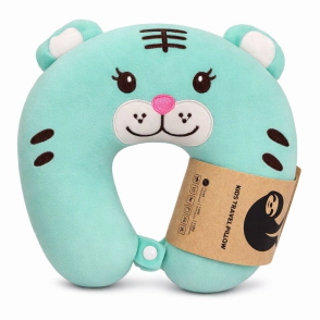 ALMOHADA DE VIAJE TIGRE AZUL KID SLOOTH