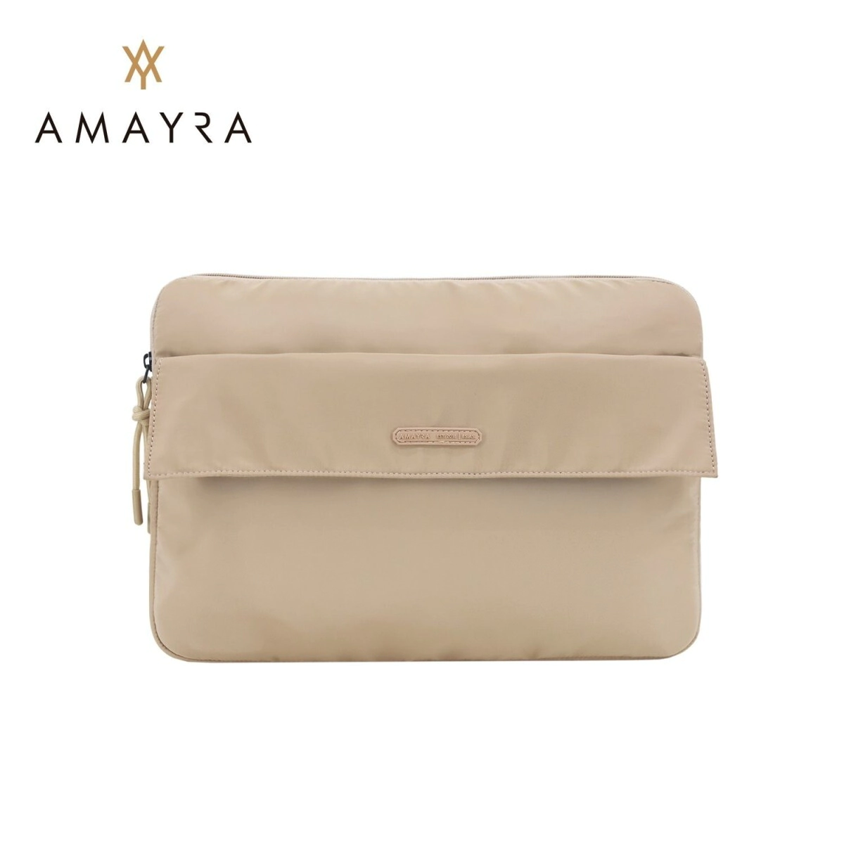 FUNDA PORTA NOTEBOOK AMAYRA CAMEL