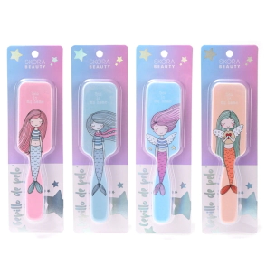 CEPILLO DE PELO RECTANGULAR CON SIRENAS SKORA