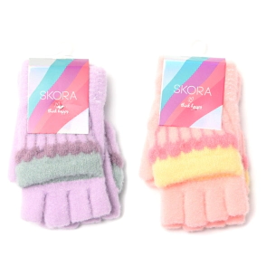 GUANTE CON TAPITA GORRITO INFANTIL SKORA