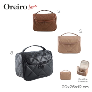PORTACOSMETICO OREIRO LOVE BEIGE