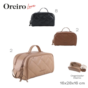 PORTACOSMETICO OREIRO LOVE BEIGE