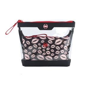 PORTACOSMETICO OREIRO LOVE NEGRO