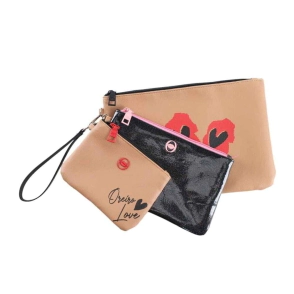 SET X3 PORTACOSMETICO OREIRO LOVE NATURAL