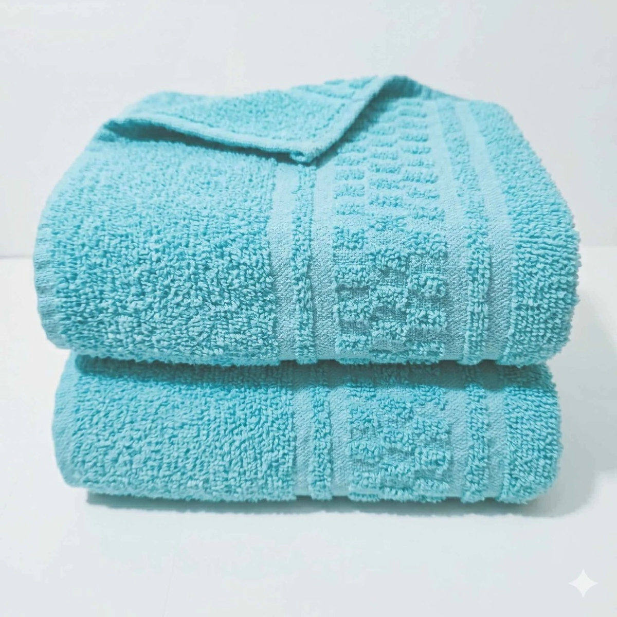 TOALLA 400 GR CUAD AGUAMARINA ALCOYANA