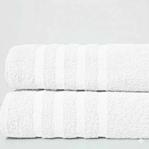 TOALLA 400 GR RAYA BLANCO ALCOYANA