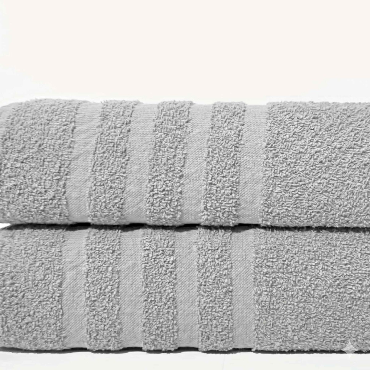 TOALLON 400 GR RAYA PLATA ALCOYANA