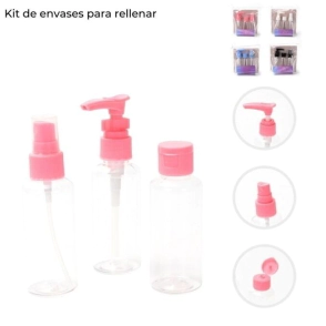 KIT ENVASES PARA RELLENAR X3 SKORA