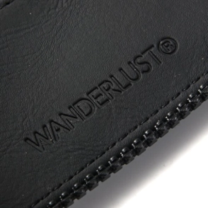 BILLETERA ENGOMADA CON CIERRE 11x8,5CM WANDERLUST
