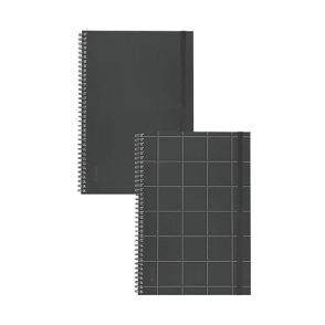CUADERNO B-APACK A4 PREMIUM BLACK 120HJS RAYADO FW